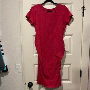 Old Navy Red Maternity Dress